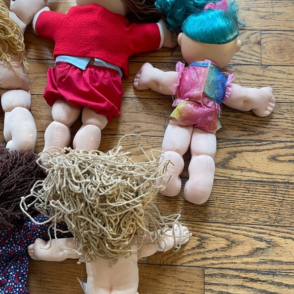 7 Cabbage Patch Kids Toy Dolls Lot Collection Coleco Vintage CPK Boy Girls Rare - Picture 6 of 9